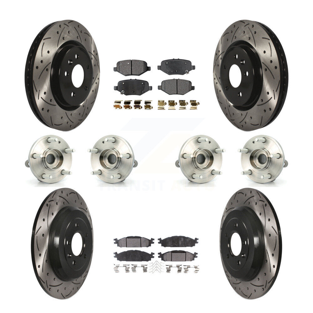 Transit Auto KBB-127134 Wheel Bearing and Hub Assembly for 2015 Ford Explorer - Front and Rear product image
