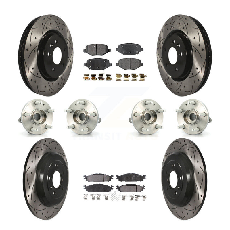 Transit Auto KBB-127134 Wheel Bearing and Hub Assembly for 2015 Ford Explorer - Front and Rear product image