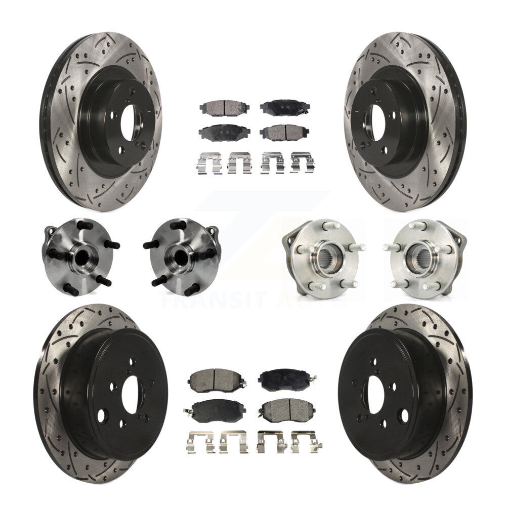 Transit Auto KBB-127135 Wheel Bearing and Hub Assembly for 2014 Subaru Impreza - Front and Rear product image