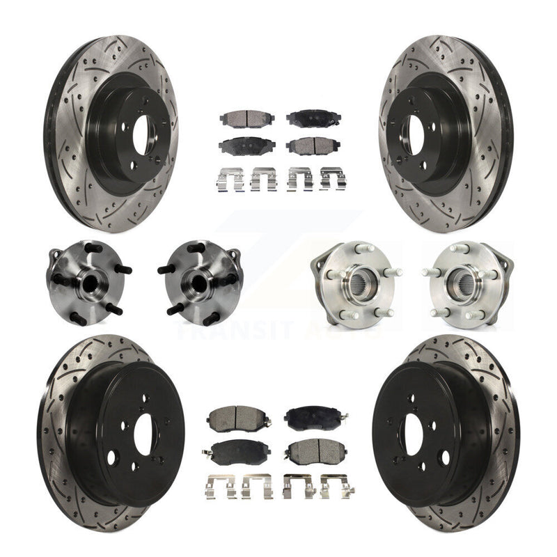 Transit Auto KBB-127135 Wheel Bearing and Hub Assembly for 2014 Subaru Impreza - Front and Rear product image
