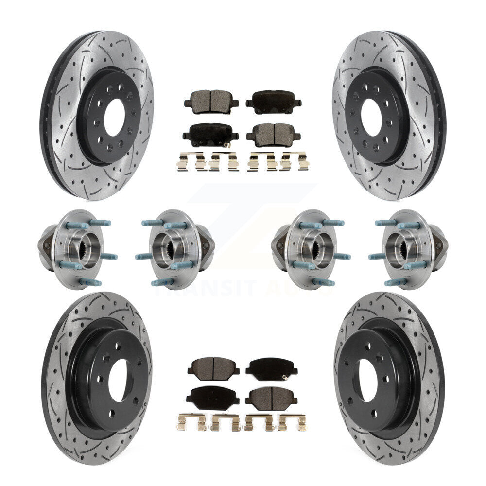 Transit Auto KBB-127136 Wheel Bearing and Hub Assembly for 2018-2020 Chevrolet Equinox, GMC Terrain - Front and Rear product image