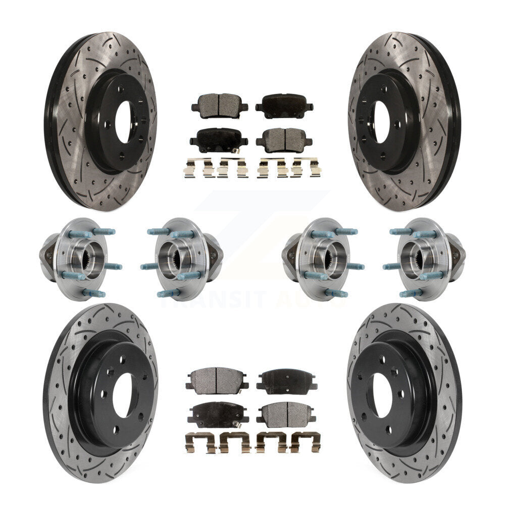 Transit Auto KBB-127137 Wheel Bearing and Hub Assembly for 2018-2020 Chevrolet Equinox, GMC Terrain - Front and Rear product image