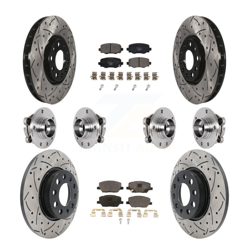 Transit Auto KBB-127138 Wheel Bearing and Hub Assembly for 2015-2021 Fiat 500X, Jeep Renegade - Front and Rear product image