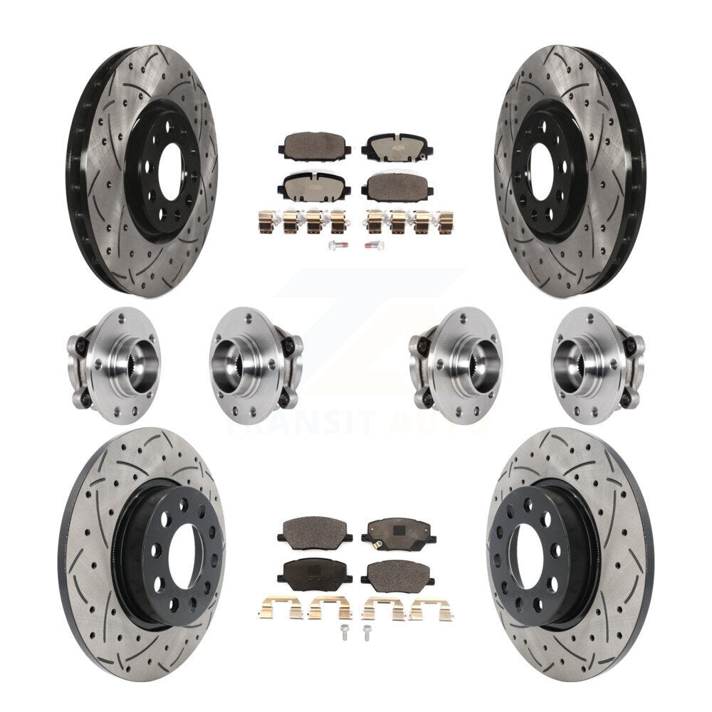 Transit Auto KBB-127139 Wheel Bearing and Hub Assembly for 2018-2019 Jeep Compass - Front and Rear product image