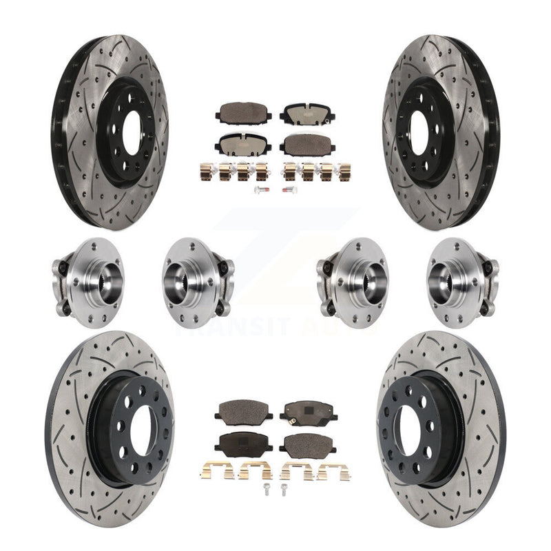 Transit Auto KBB-127139 Wheel Bearing and Hub Assembly for 2018-2019 Jeep Compass - Front and Rear product image