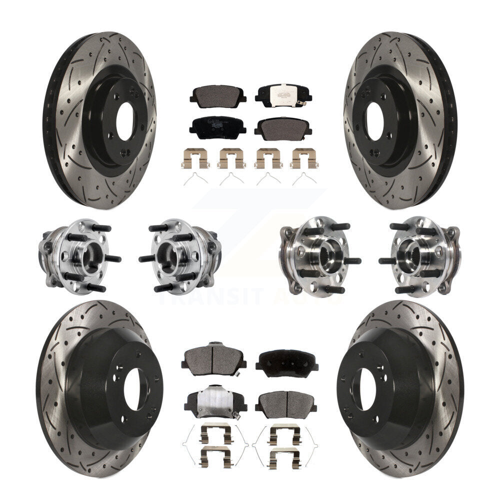 Transit Auto KBB-127144 Wheel Bearing and Hub Assembly for 2016-2020 Kia Sorento - Front and Rear product image