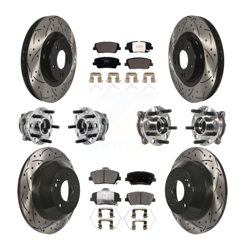 Transit Auto KBB-127144 Wheel Bearing and Hub Assembly for 2016-2020 Kia Sorento - Front and Rear product image