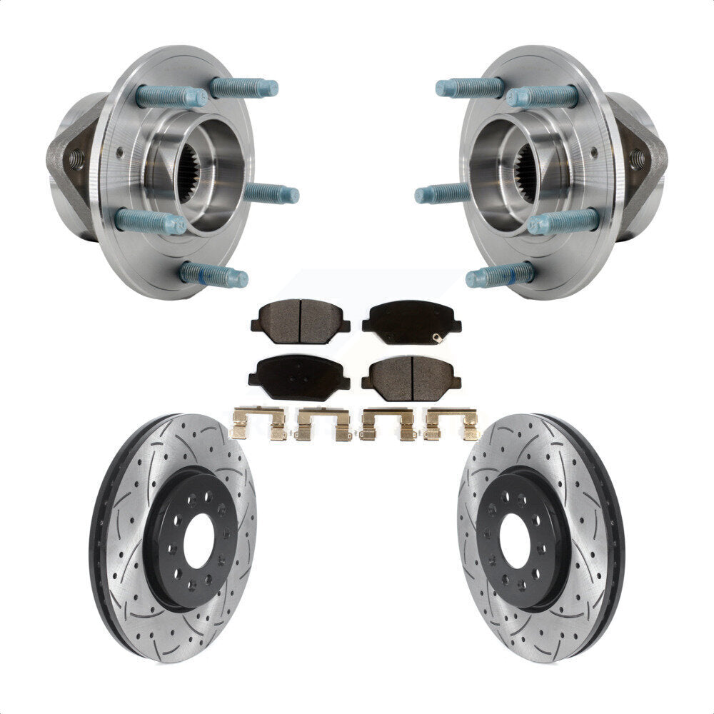Transit Auto KBB-127147 Wheel Bearing and Hub Assembly for 2018-2020 Chevrolet Equinox, GMC Terrain - Front product image