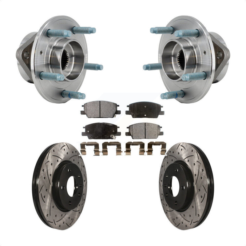 Transit Auto KBB-127148 Wheel Bearing and Hub Assembly for 2018-2020 Chevrolet Equinox, GMC Terrain - Front product image