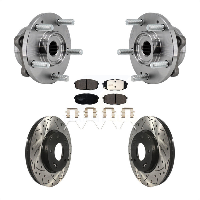 Transit Auto KBB-127150 Wheel Bearing and Hub Assembly for 2017-2019 Kia Soul - Front product image
