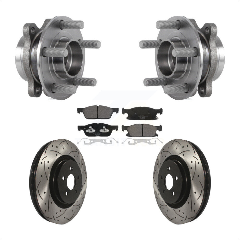 Transit Auto KBB-127155 Wheel Bearing and Hub Assembly for 2019-2023 Lincoln Nautilus - Front product image