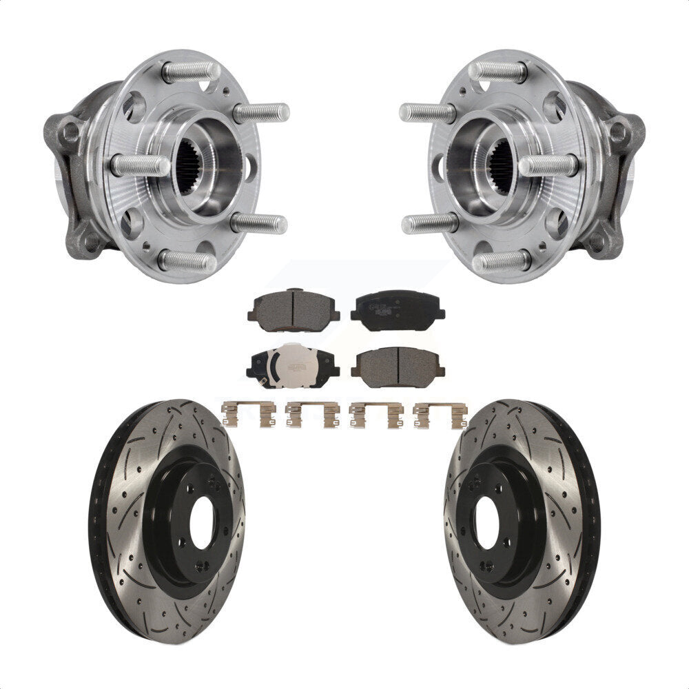 Transit Auto KBB-127161 Wheel Bearing and Hub Assembly for 2019-2020 Hyundai Santa Fe - Front product image
