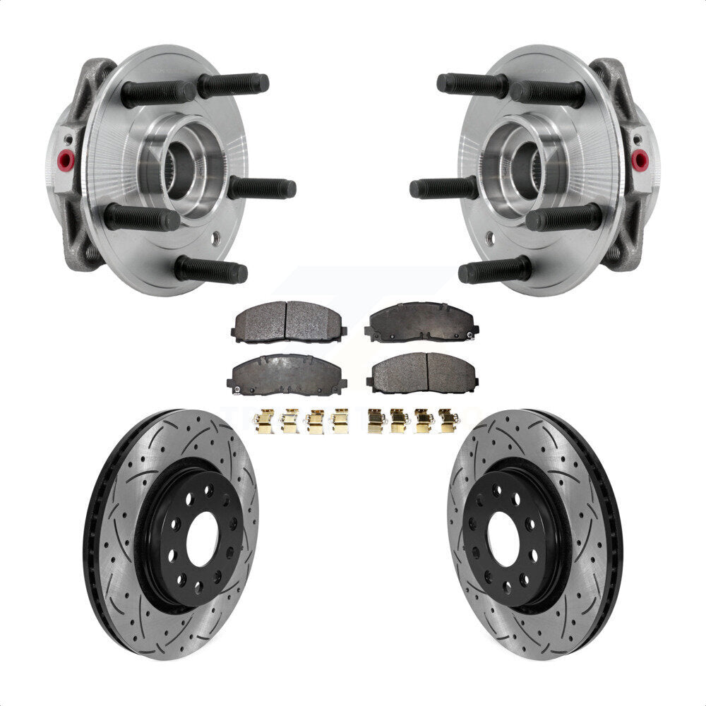 Transit Auto KBB-127164 Wheel Bearing and Hub Assembly for 2019-2024 Jeep Wrangler, Jeep Gladiator - Front product image