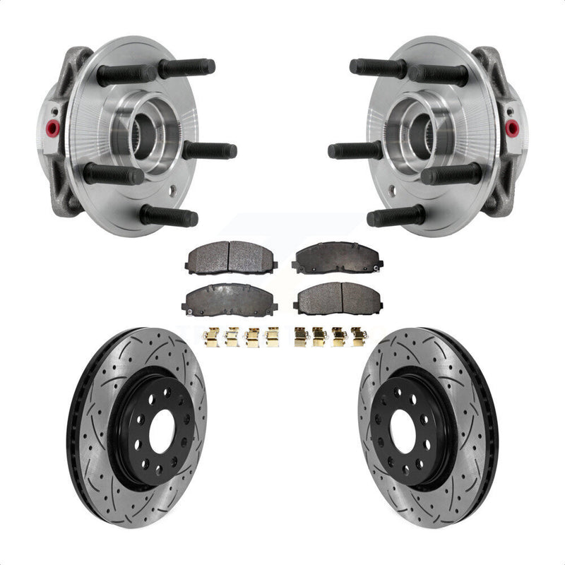 Transit Auto KBB-127164 Wheel Bearing and Hub Assembly for 2019-2024 Jeep Wrangler, Jeep Gladiator - Front product image