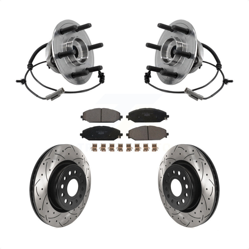 Transit Auto KBB-127165 Wheel Bearing and Hub Assembly for 2019-2023 Ram 1500 - Front product image