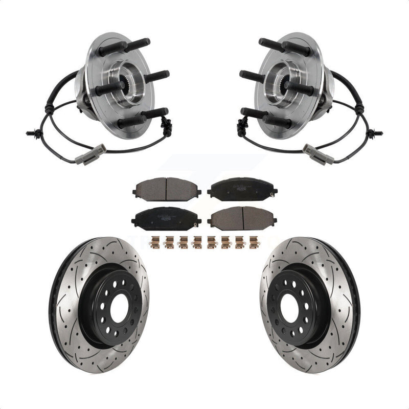 Transit Auto KBB-127165 Wheel Bearing and Hub Assembly for 2019-2023 Ram 1500 - Front product image