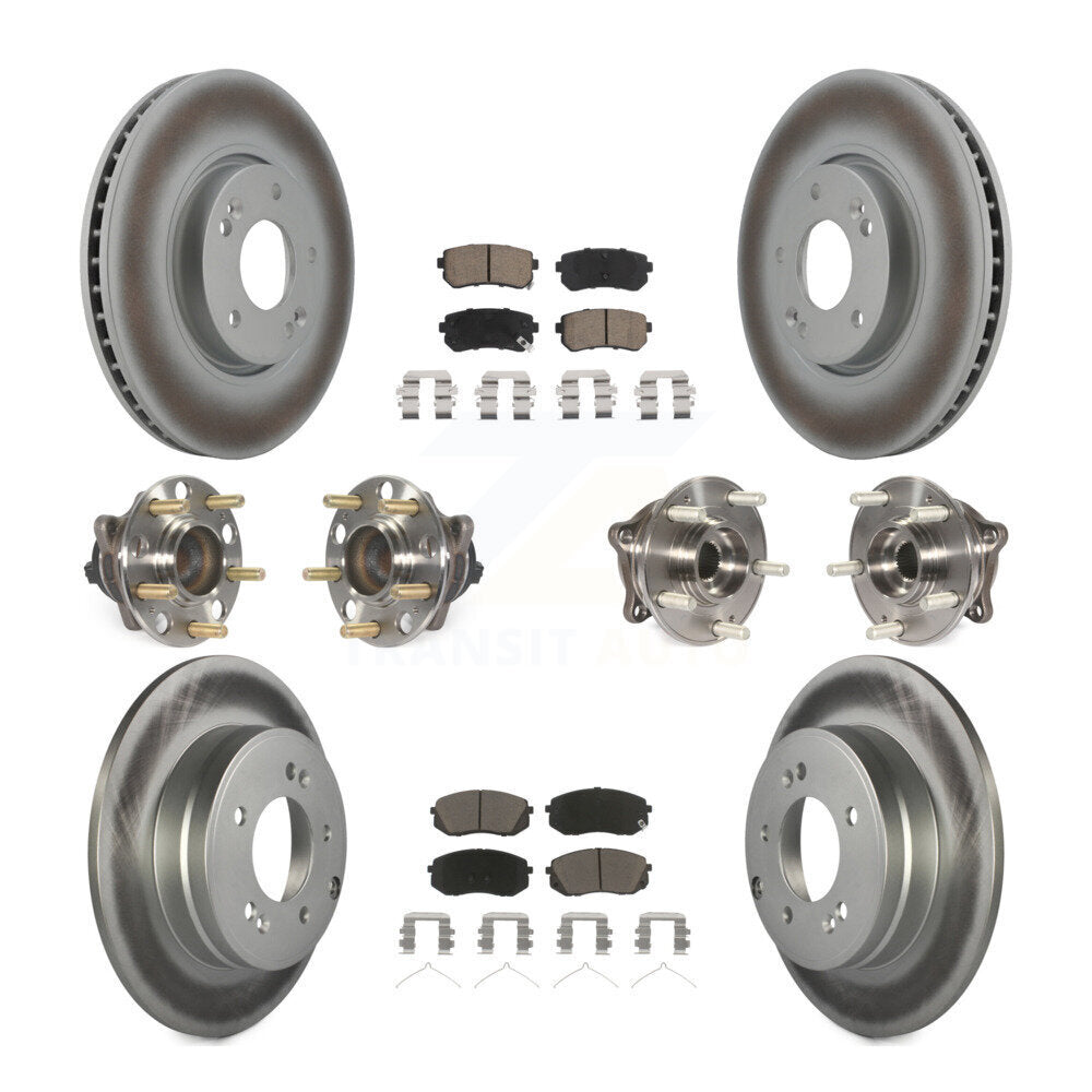 Transit Auto KBB-127180 Wheel Bearing and Hub Assembly for 2016 Hyundai Sonata - Front and Rear product image