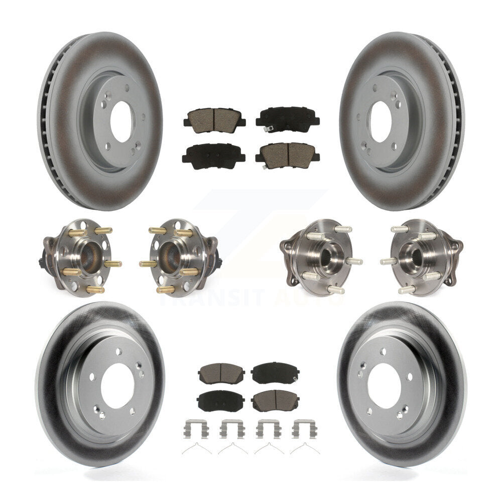 Transit Auto KBB-127181 Wheel Bearing and Hub Assembly for 2016 Hyundai Sonata - Front and Rear product image