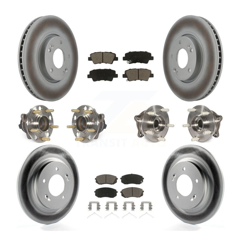 Transit Auto KBB-127181 Wheel Bearing and Hub Assembly for 2016 Hyundai Sonata - Front and Rear product image