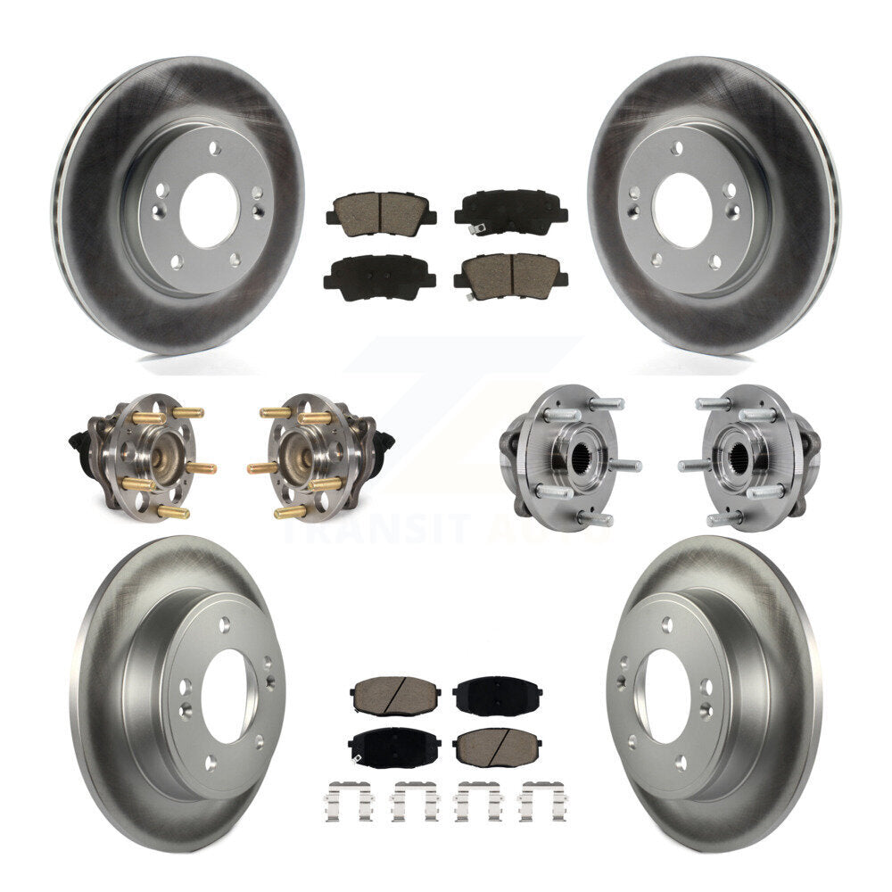 Transit Auto KBB-127183 Wheel Bearing and Hub Assembly for 2017-2019 Kia Soul - Front and Rear product image
