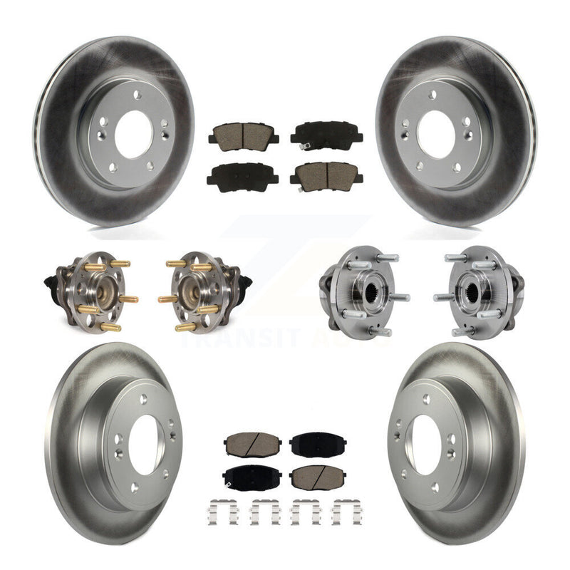 Transit Auto KBB-127183 Wheel Bearing and Hub Assembly for 2017-2019 Kia Soul - Front and Rear product image