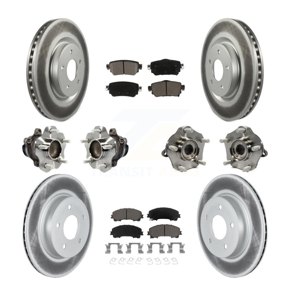 Transit Auto KBB-127193 Wheel Bearing and Hub Assembly for 2019 Nissan Rogue - Front and Rear product image