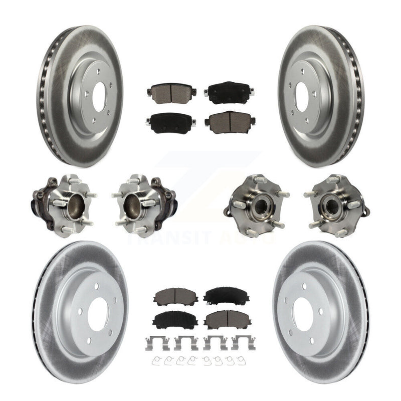 Transit Auto KBB-127193 Wheel Bearing and Hub Assembly for 2019 Nissan Rogue - Front and Rear product image