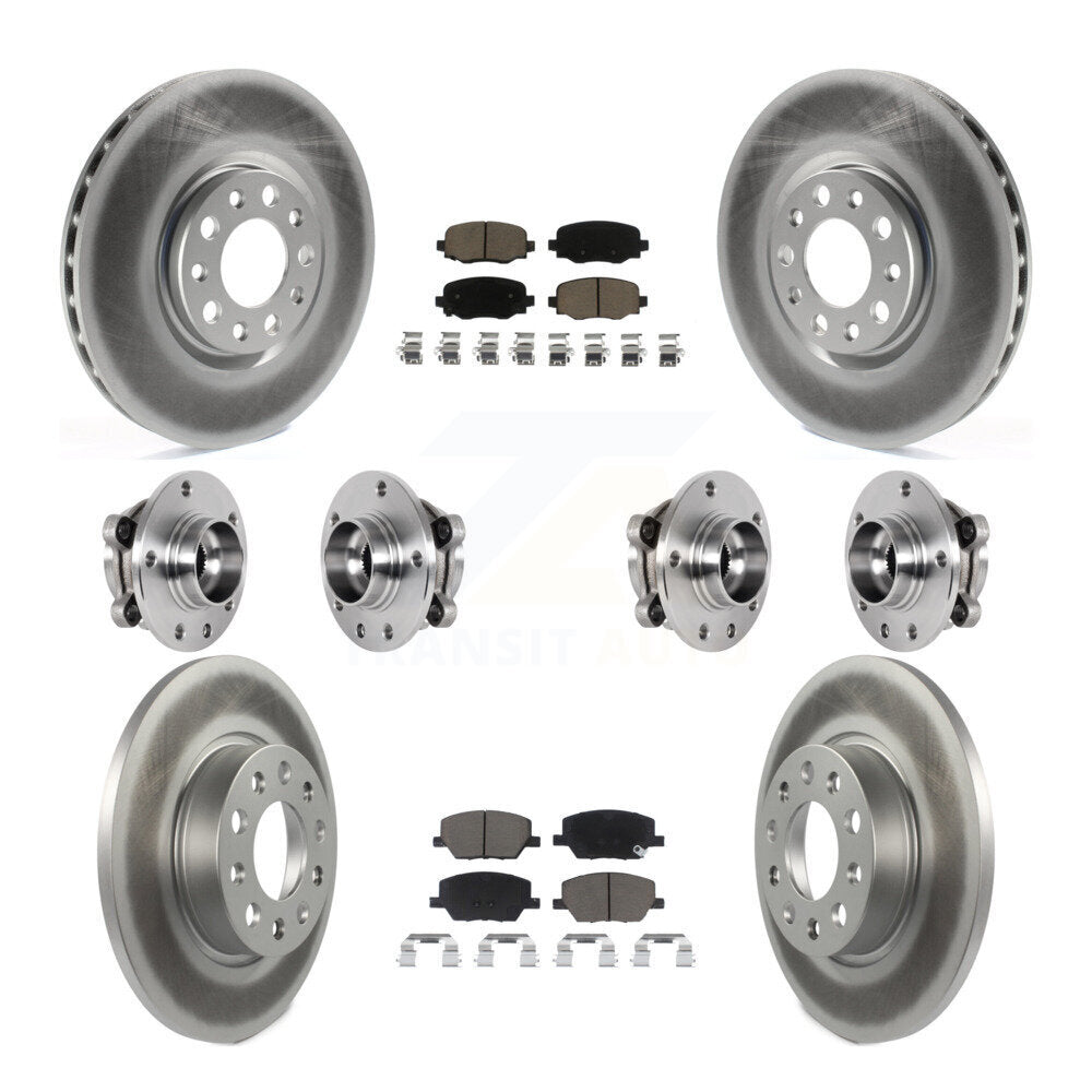 Transit Auto KBB-127194 Wheel Bearing and Hub Assembly for 2015-2021 Fiat 500X, Jeep Renegade - Front and Rear product image