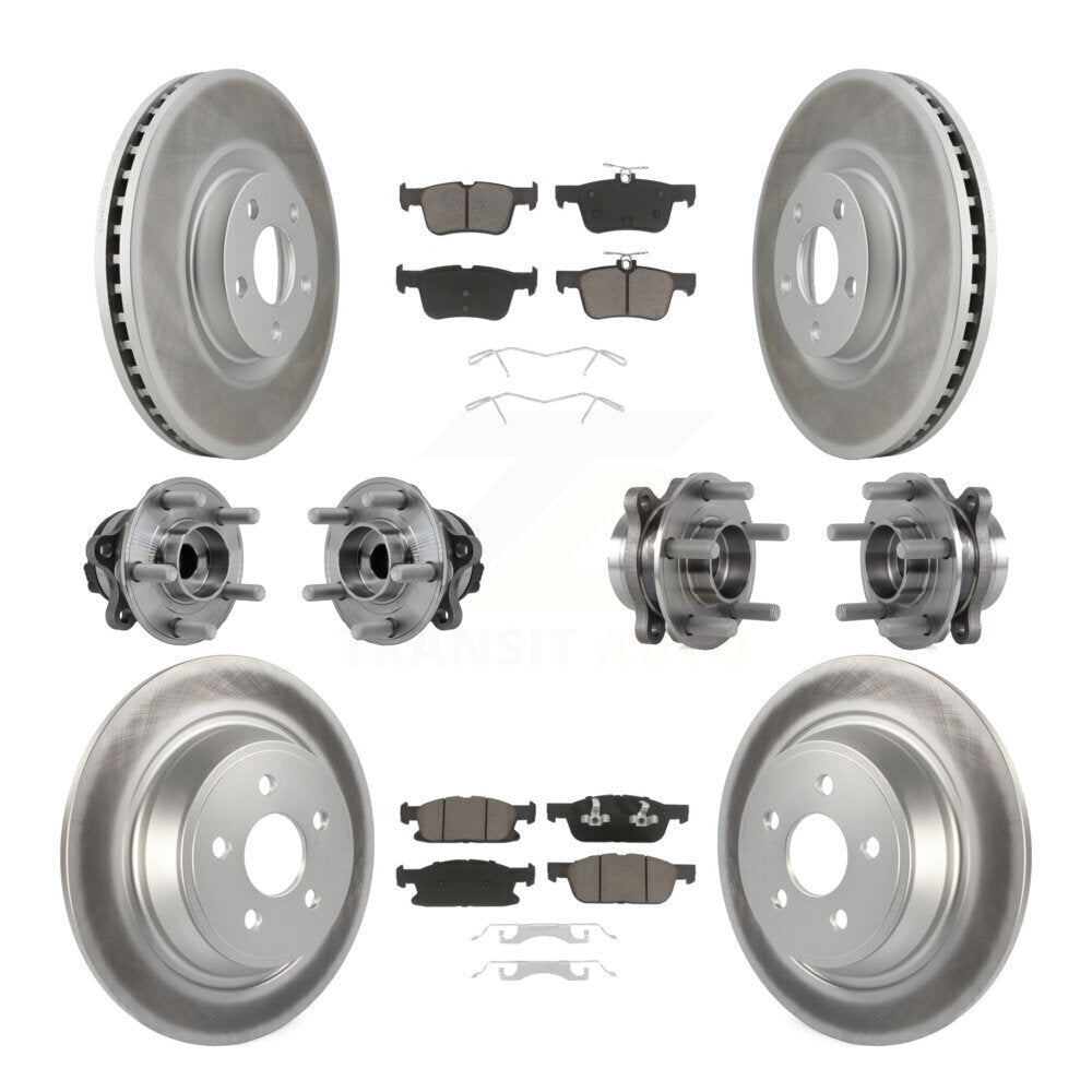 Transit Auto KBB-127204 Wheel Bearing and Hub Assembly for 2015-2018 Ford Edge - Front and Rear product image