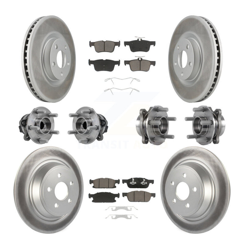 Transit Auto KBB-127204 Wheel Bearing and Hub Assembly for 2015-2018 Ford Edge - Front and Rear product image