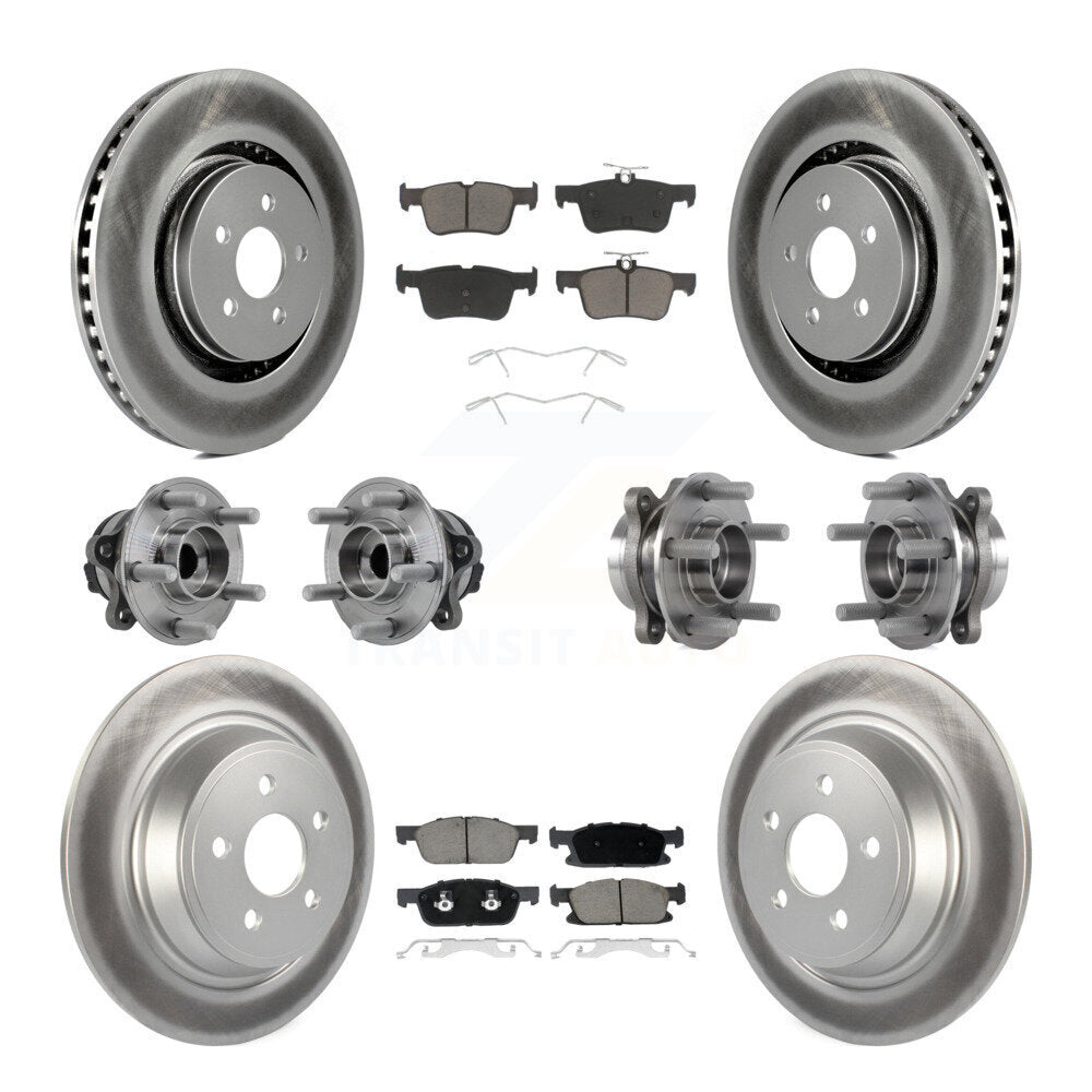 Transit Auto KBB-127206 Wheel Bearing and Hub Assembly for 2018-2020 Lincoln Continental - Front and Rear product image