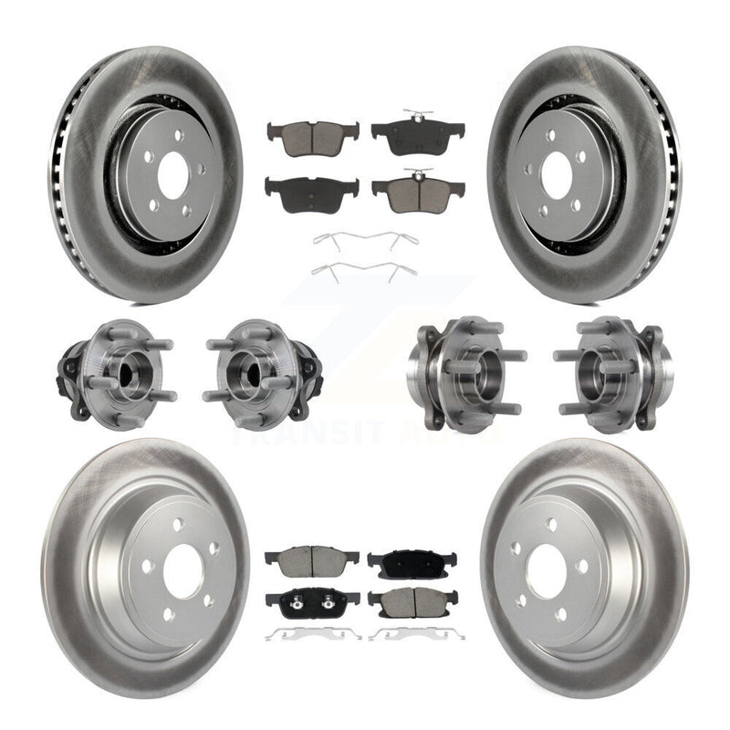 Transit Auto KBB-127206 Wheel Bearing and Hub Assembly for 2018-2020 Lincoln Continental - Front and Rear product image