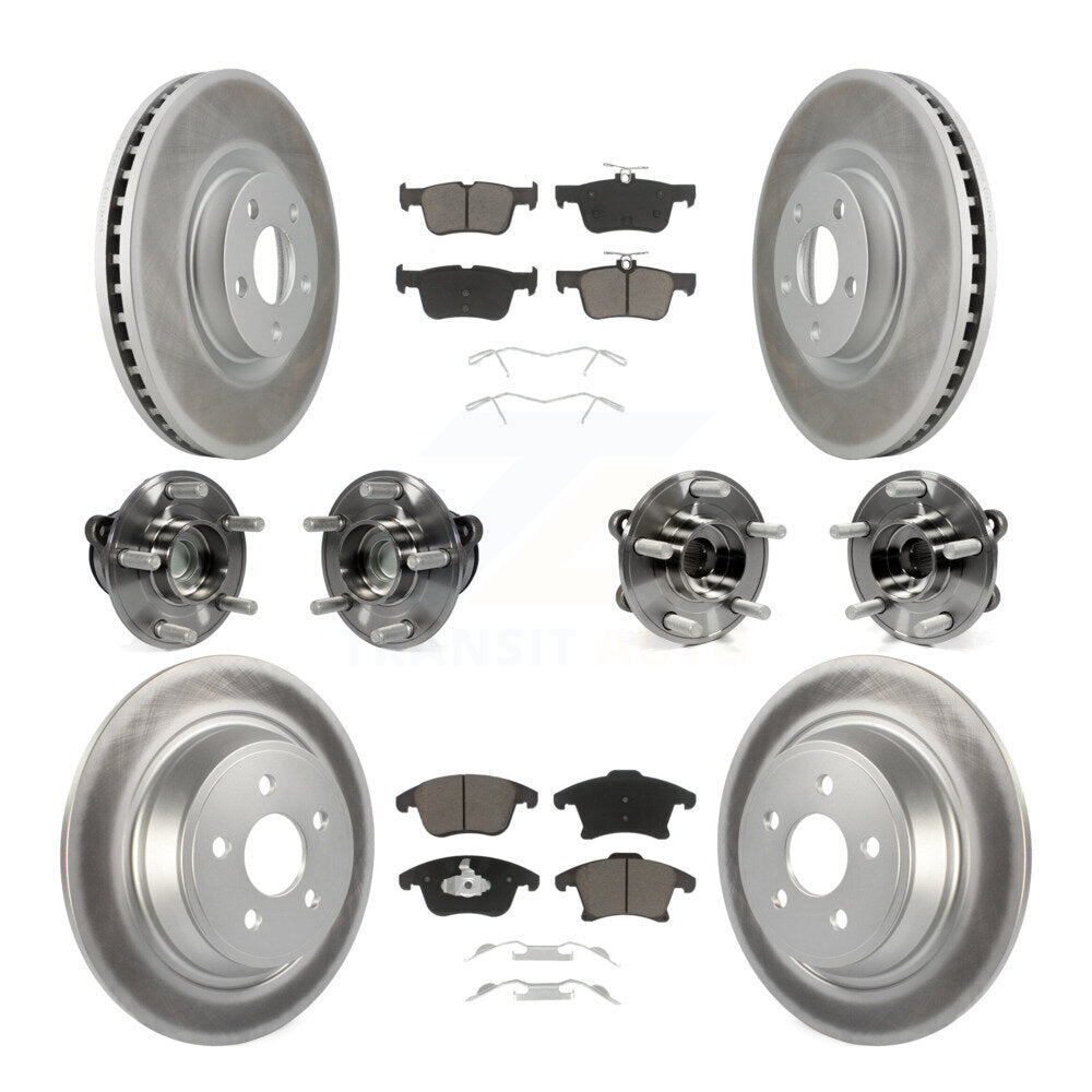 Transit Auto KBB-127208 Wheel Bearing and Hub Assembly for 2019-2020 Ford SSV Plug-In Hybrid - Front and Rear product image