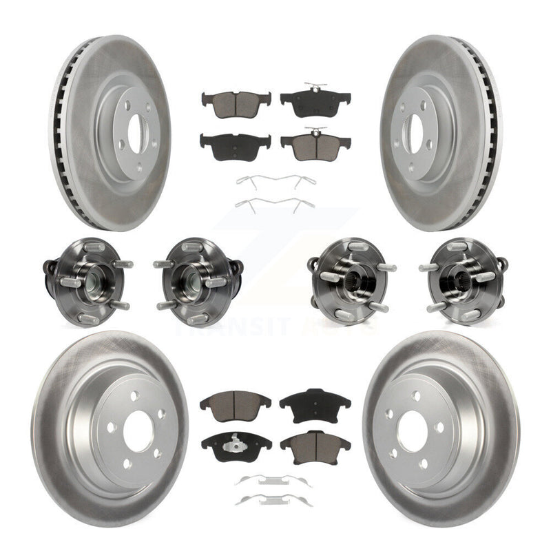 Transit Auto KBB-127208 Wheel Bearing and Hub Assembly for 2019-2020 Ford SSV Plug-In Hybrid - Front and Rear product image