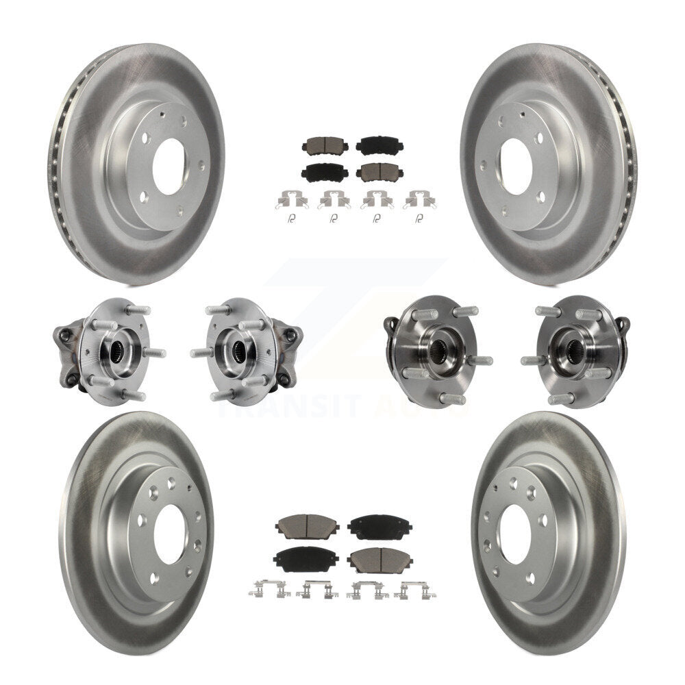 Transit Auto KBB-127209 Wheel Bearing and Hub Assembly for 2016-2018 Mazda CX-3 - Front and Rear product image