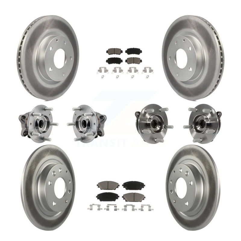Transit Auto KBB-127209 Wheel Bearing and Hub Assembly for 2016-2018 Mazda CX-3 - Front and Rear product image