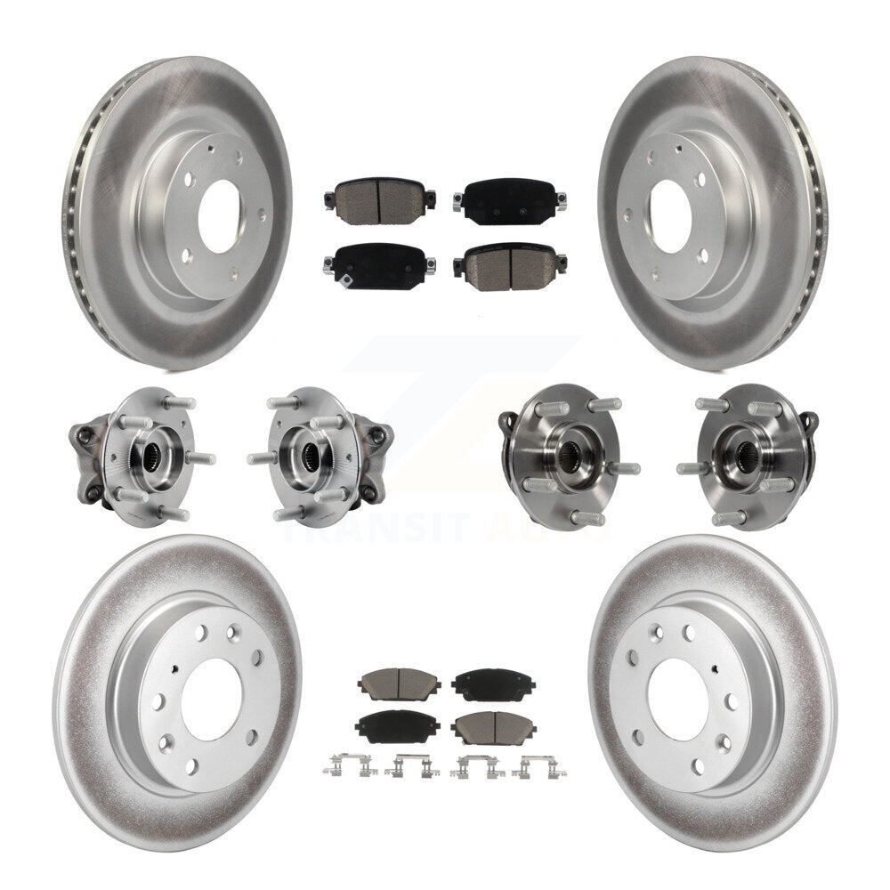 Transit Auto KBB-127210 Wheel Bearing and Hub Assembly for 2019-2021 Mazda CX-3 - Front and Rear product image