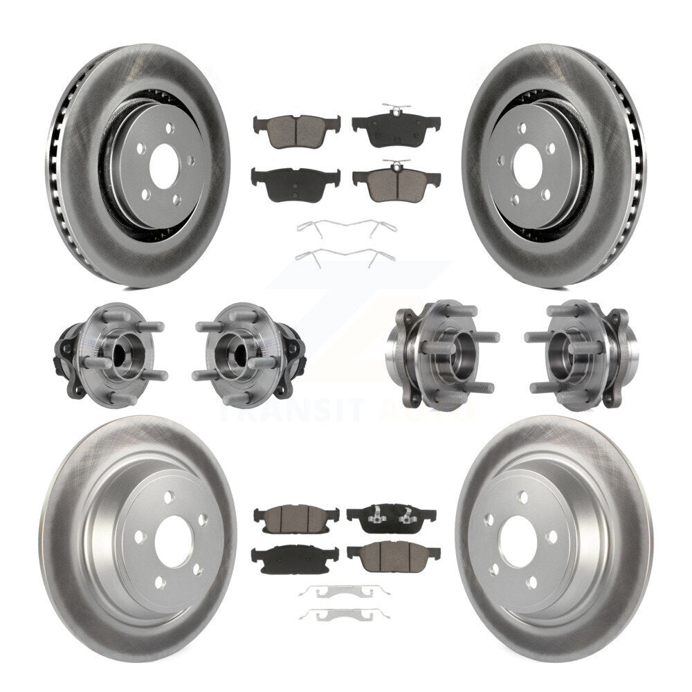 Transit Auto KBB-127218 Wheel Bearing and Hub Assembly for 2015-2023 Lincoln Nautilus, Lincoln MKX, Ford Edge - Front and Rear product image