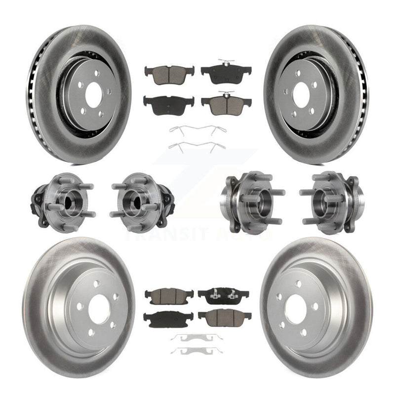 Transit Auto KBB-127218 Wheel Bearing and Hub Assembly for 2015-2023 Lincoln Nautilus, Lincoln MKX, Ford Edge - Front and Rear product image
