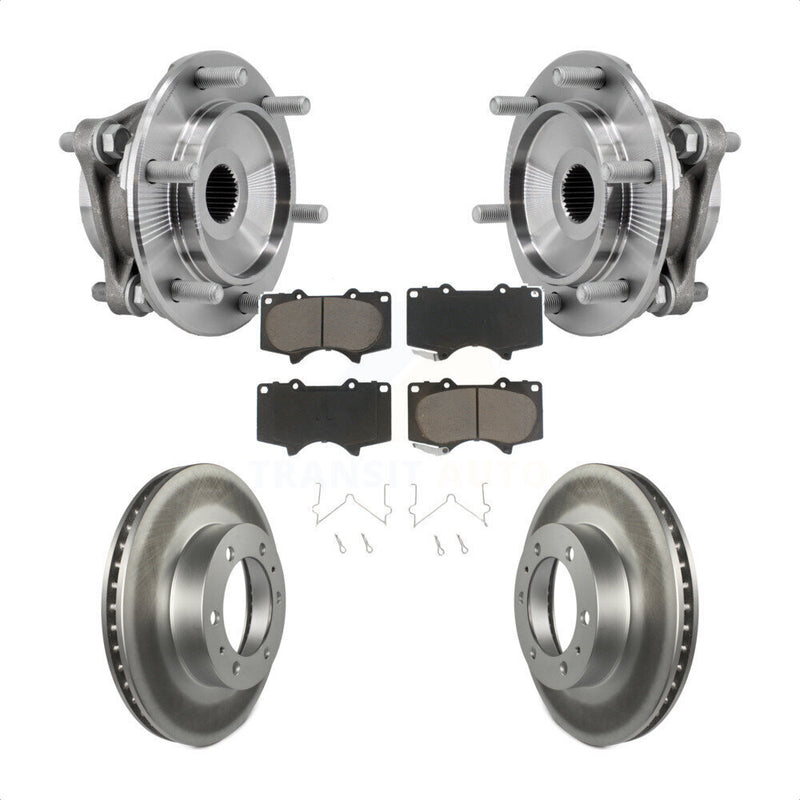 Transit Auto KBB-127222 Wheel Bearing and Hub Assembly for 2003-2023 Toyota Tacoma, Toyota FJ Cruiser, Toyota 4Runner - Front product image