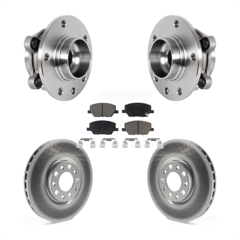 Transit Auto KBB-127232 Wheel Bearing and Hub Assembly for 2015-2022 Jeep Compass, Fiat 500X, Jeep Renegade - Front product image