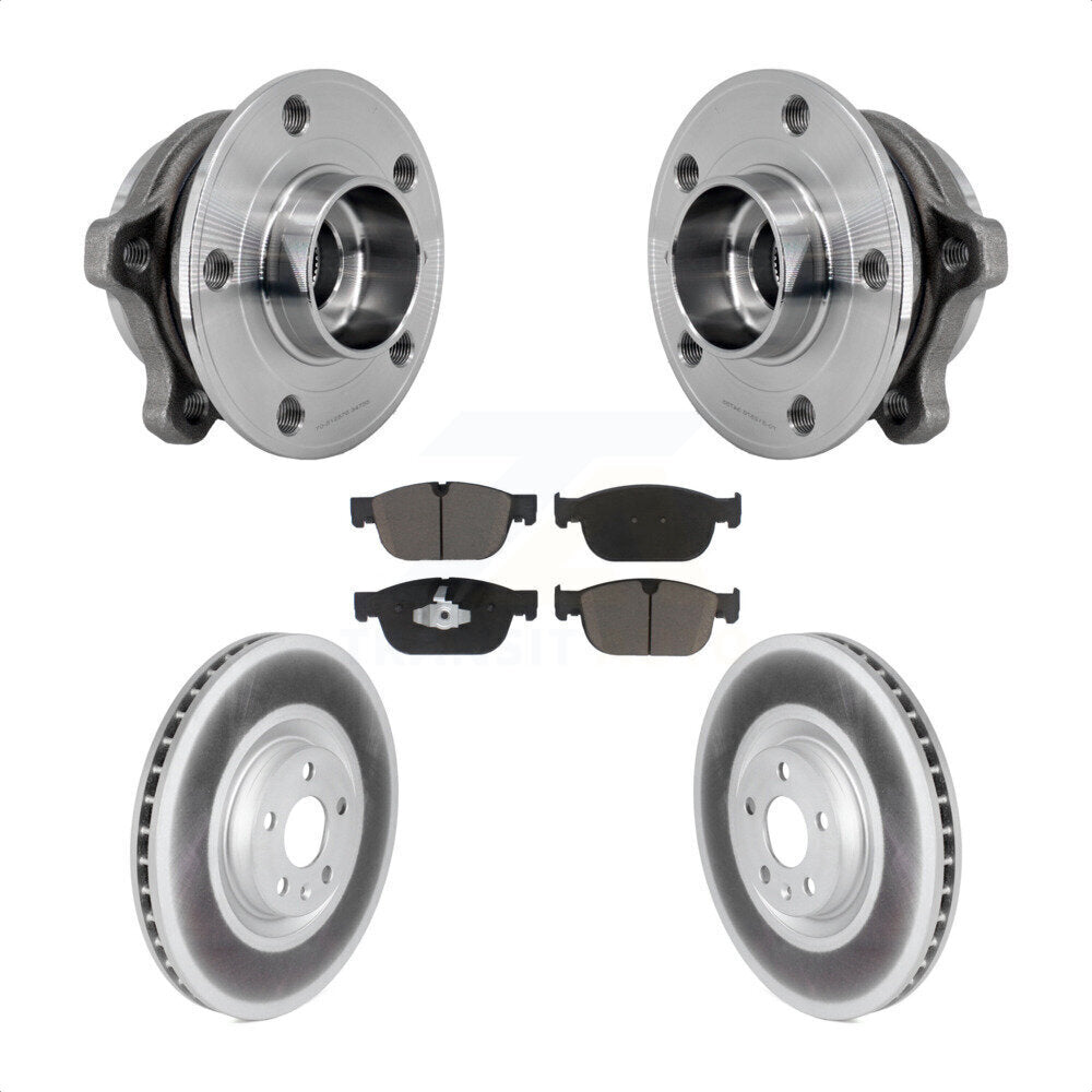 Transit Auto KBB-127236 Wheel Bearing and Hub Assembly for 2016-2023 Volvo C40 Recharge, Volvo S60, Volvo XC40 Recharge & more - Front product image