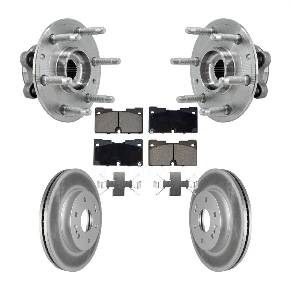 Transit Auto KBB-127239 Wheel Bearing and Hub Assembly for 2019-2023 Chevrolet Silverado 1500 LTD, GMC Sierra 1500 Limited, Cadillac Escalade & more - Front product image