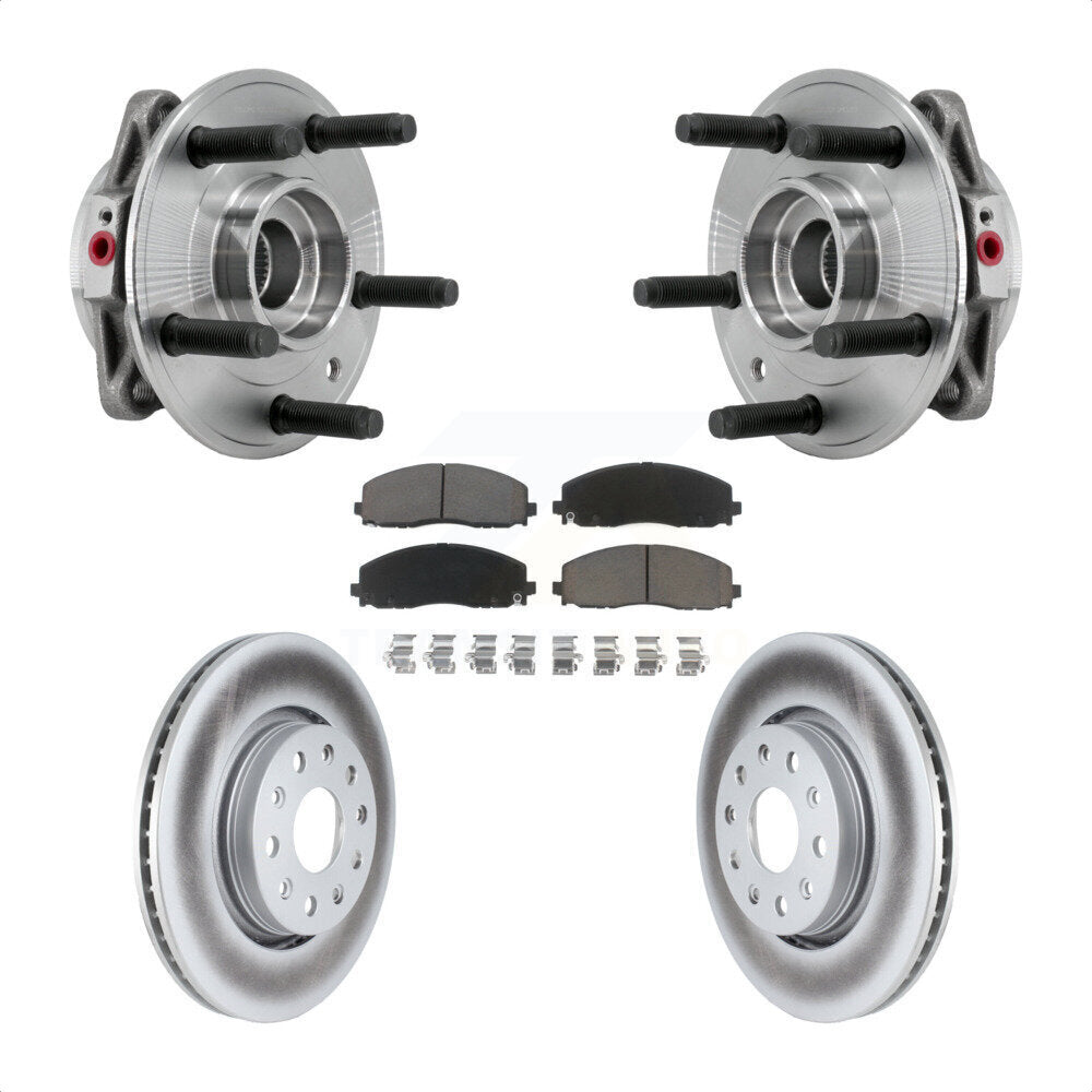 Transit Auto KBB-127241 Wheel Bearing and Hub Assembly for 2019-2024 Jeep Wrangler, Jeep Gladiator - Front product image