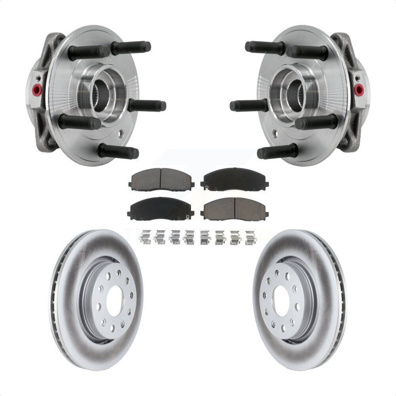 Transit Auto KBB-127241 Wheel Bearing and Hub Assembly for 2019-2024 Jeep Wrangler, Jeep Gladiator - Front product image