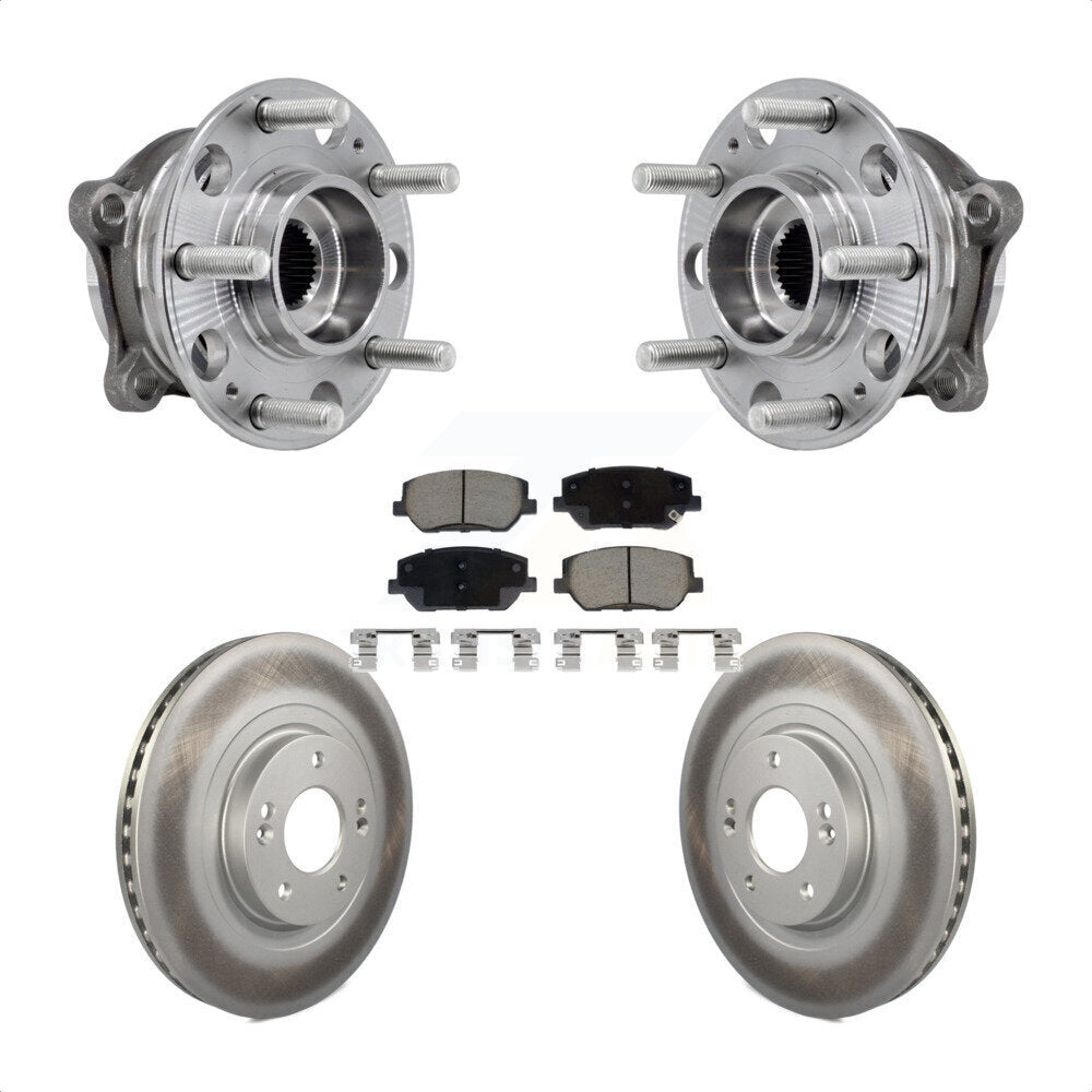 Transit Auto KBB-127247 Wheel Bearing and Hub Assembly for 2019-2020 Hyundai Santa Fe - Front product image