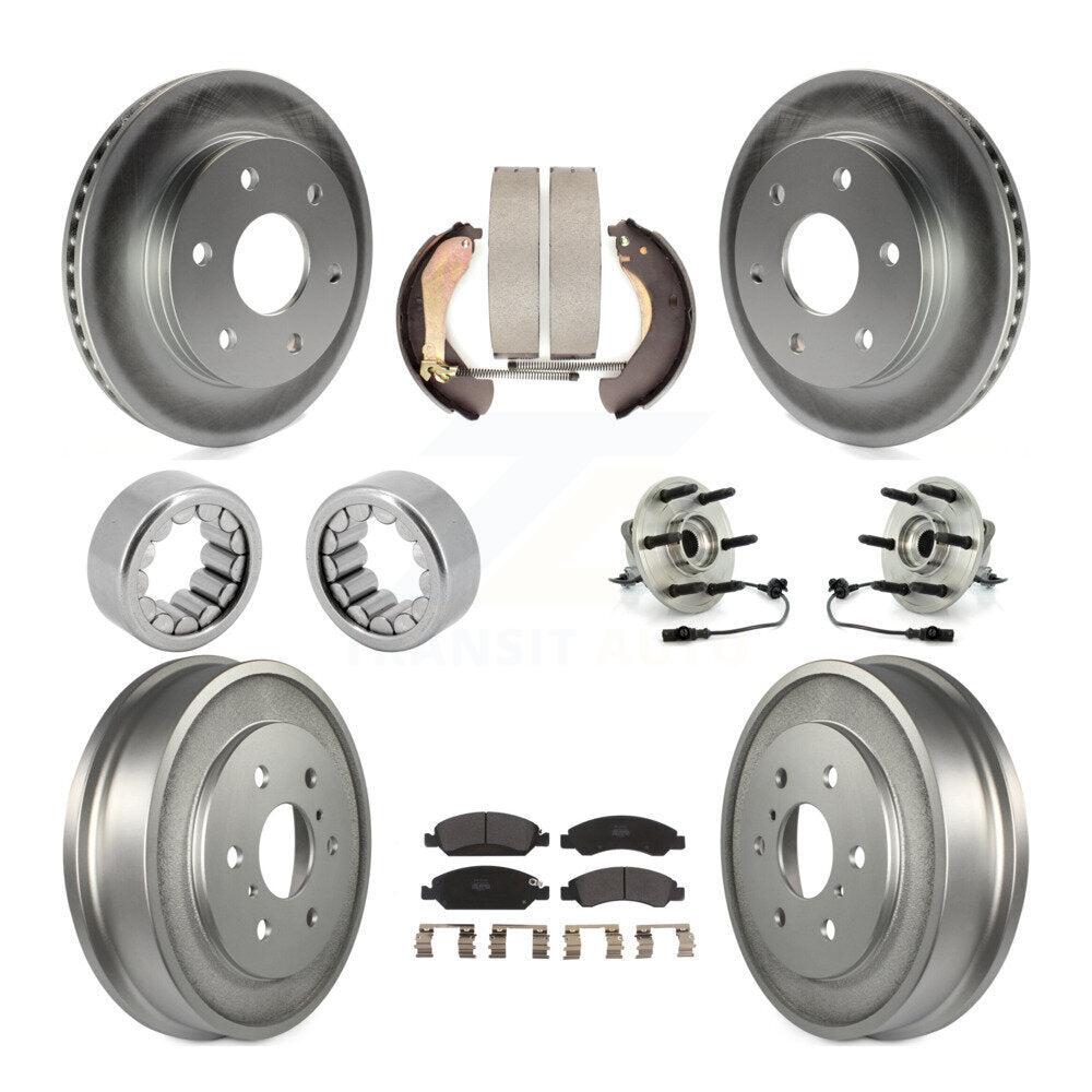 Transit Auto KBB-127253 Wheel Bearing and Hub Assembly for 2007 GMC Sierra 1500 - Front and Rear product image