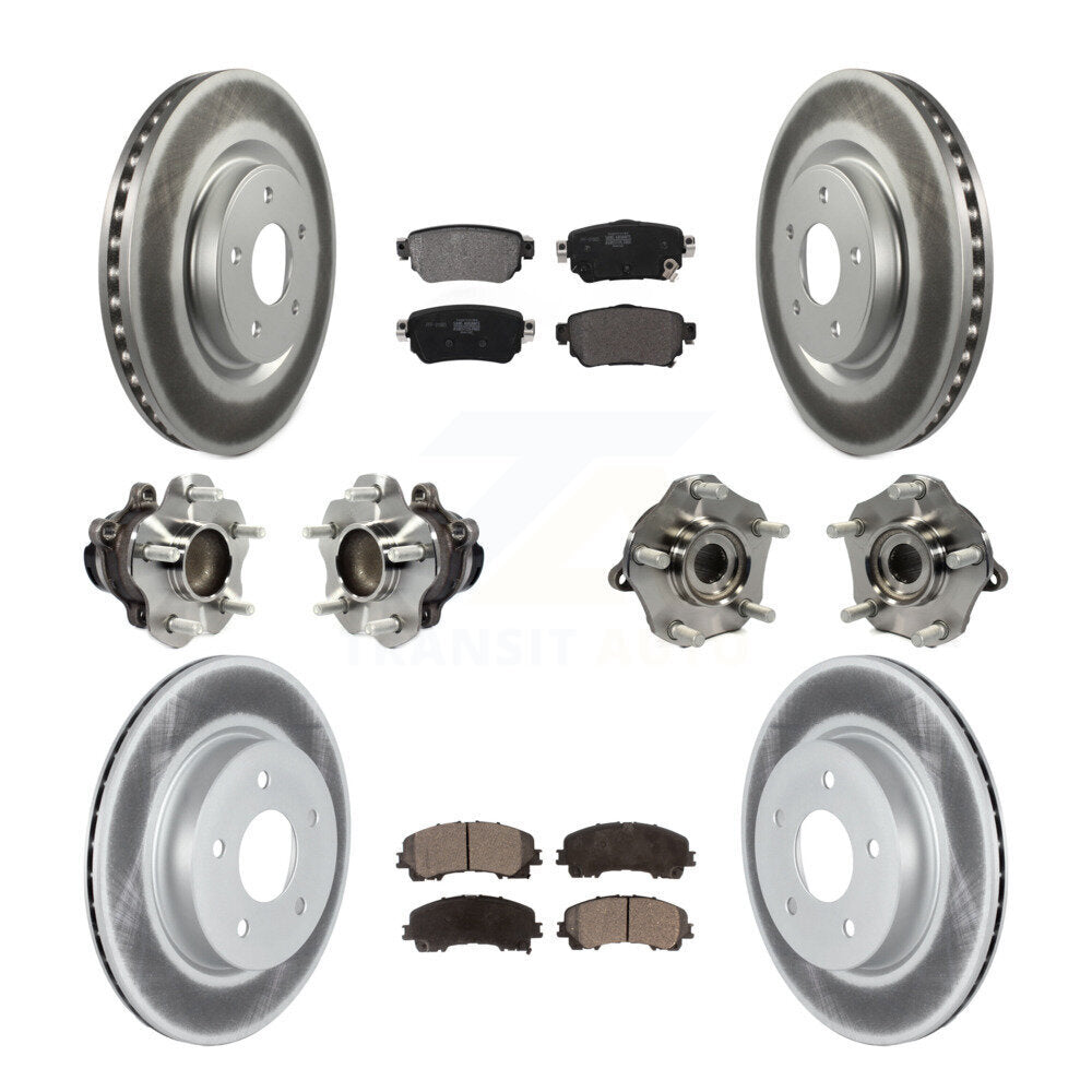 Transit Auto KBB-127270 Wheel Bearing and Hub Assembly for 2019 Nissan Rogue - Front and Rear product image