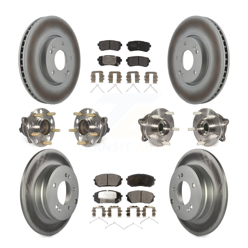 Transit Auto KBB-127275 Wheel Bearing and Hub Assembly for 2016 Hyundai Sonata - Front and Rear product image