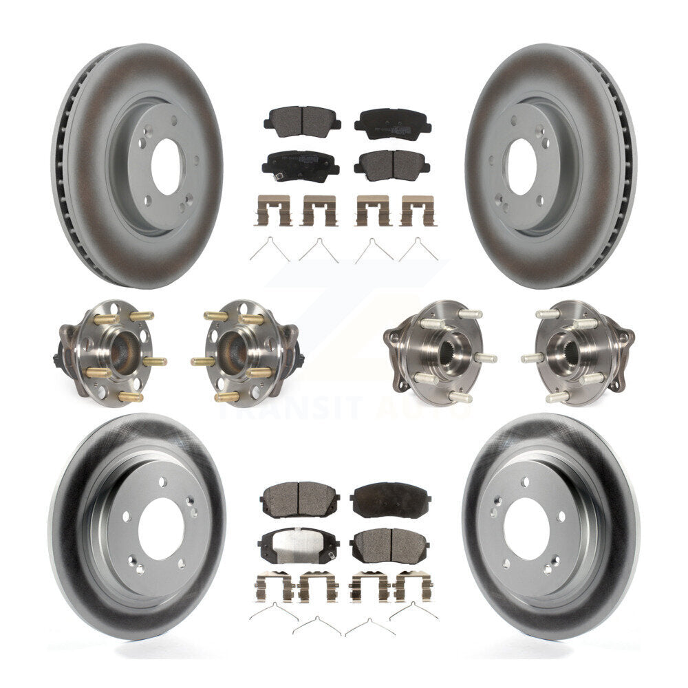 Transit Auto KBB-127276 Wheel Bearing and Hub Assembly for 2016 Hyundai Sonata - Front and Rear product image